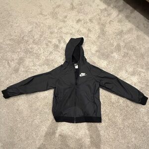 Nike Black Hooded Windrunner Jacket